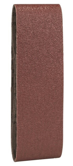 Bosch 3-delers slipebånd-sett Kornstørrelse 40 for båndsliper 75x533mm Rød