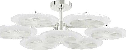 Hudson Valley Lighting Topaz plafond nikkel 328 38 PN CE