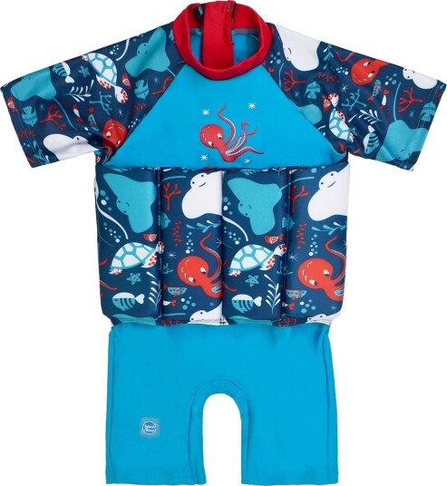 Splash About Badedrakt Flytedrakt Sea Life Splash About 4 6 år 104 116 Badetøy Blå Hvit Oransje Splash About Badedrakt Flytedrakt Sea Life Splash About 4 6 år 104 116 Badetøy Blå Hvit Oransje