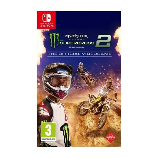 MONSTER ENERGY SUPERCROSS 2 (NINTENDO SWITCH) spill