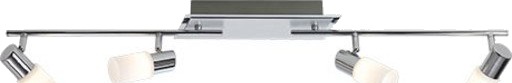 Trio Lighting Clapton spotter i tak 4 spotter