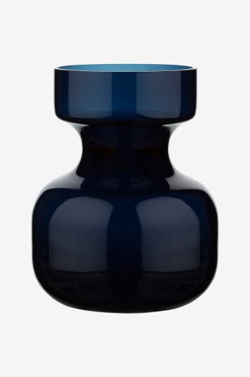 Marimekko Säkki Vase 16,5X13,2 cm Blå Marimekko Säkki Vase 16,5X13,2 cm Blå