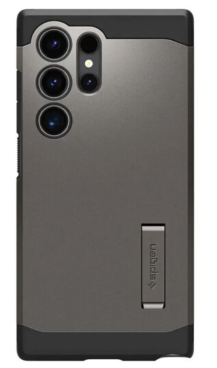 Spigen Tough Armor Mobildeksel for Samsung Galaxy S24 Ultra - Gunmetal