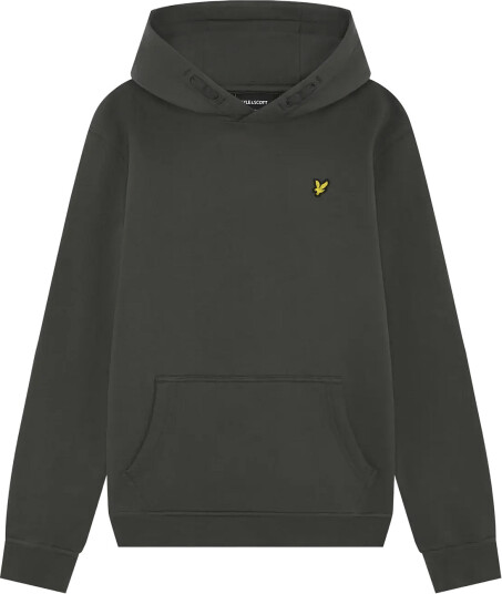 Lyle & Scott Brush Back Pullover Hoodie Grey 134 140