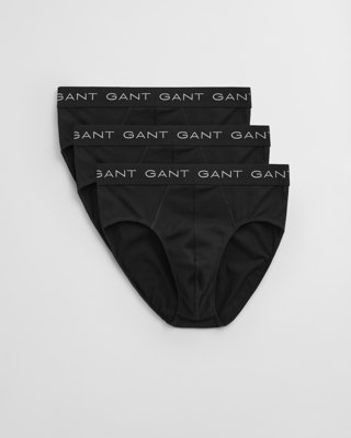 Gant 3 pakk briefs BLACK M