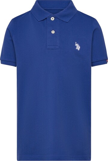 U.S. Polo Assn. Dhm Pique Polo Blue 122