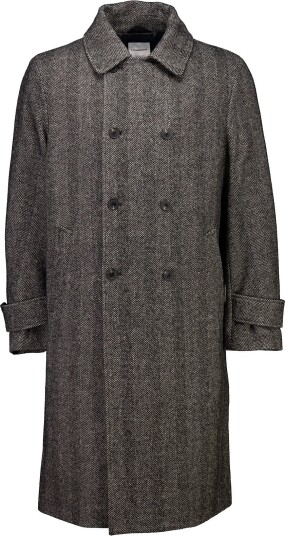 Lindbergh Herringbone Coat BROWN MEL XL