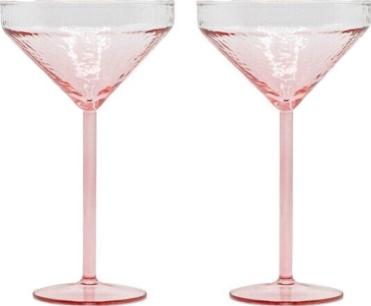 Brût Claude cocktailglass 25 cl 2 stk rosa Brût Claude cocktailglass 25 cl 2 stk rosa