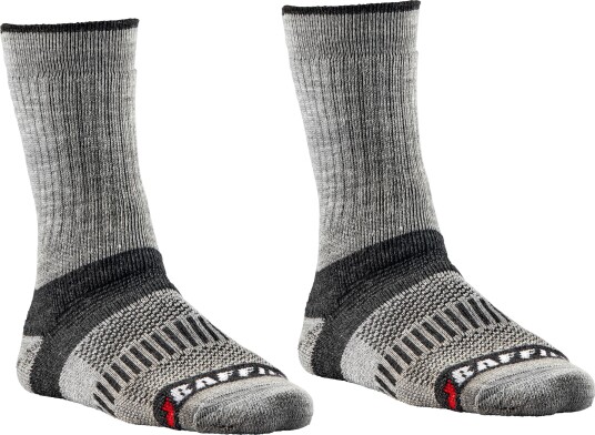 Baffin Unisex North Sock 2pk Charcoal Grey, 46-48 Baffin Unisex North Sock 2pk Charcoal Grey, 46-48