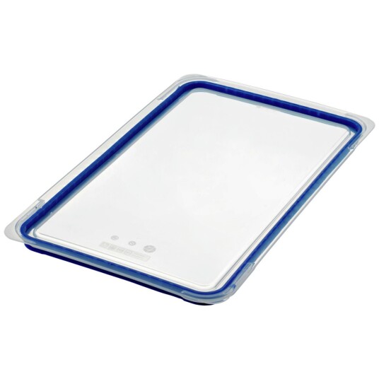 Araven Lokk GN 1/1 hermetisk; Størrelse GN 1/1 53x32.5 cm LxB; Transparent; Rektangulær