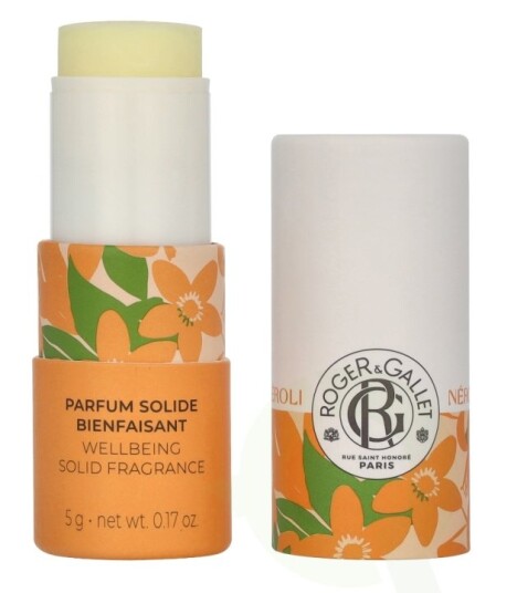 Roger & Gallet Neroli Wellbeing Solid Fragrance Stick 5 g Roger & Gallet Neroli Wellbeing Solid Fragrance Stick 5 g