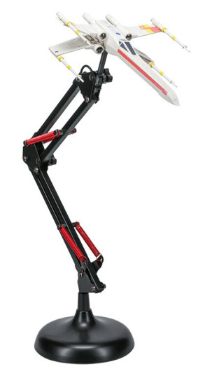 Paladone Star Wars X Wing Skrivebordslampe LED Sort 15cm Paladone Star Wars X Wing Skrivebordslampe LED Sort 15cm