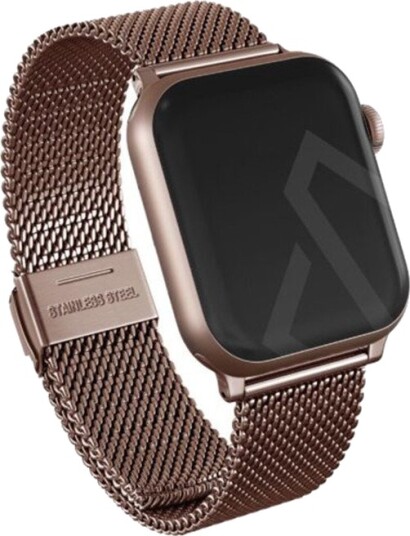 Burga Mesh Elegance Apple Watch Reim 42/44/45/46/49mm Rosegull Burga Mesh Elegance Apple Watch Reim 42/44/45/46/49mm Rosegull