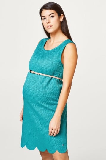 ESPRIT Jacquard Kjole Evergreen 38 ESPRIT Jacquard Kjole Evergreen 38