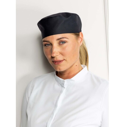 Le Nouveau Chef Kokkelue Fez dame; Størrelse One size; Svart Le Nouveau Chef Kokkelue Fez dame; Størrelse One size; Svart