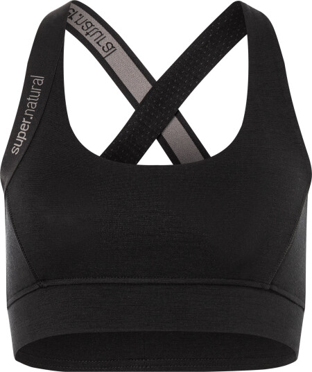 super.natural Women's Rubberrib bra Jet Black XS
