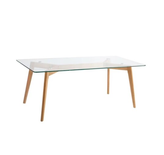 Home4You Salongbord HELENA 120x60xH45cm glass