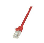 LogiLink - Koblingskabel - RJ-45 (hann) til RJ-45 (hann) - 1 m - UTP - CAT 6 - rød LogiLink - Koblingskabel - RJ-45 (hann) til RJ-45 (hann) - 1 m - UTP - CAT 6 - rød