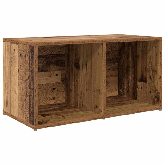 TV skap 3 pcs Brun 107 x 35 x 37 cm Konstruert tre TV skap 3 pcs Brun 107 x 35 x 37 cm Konstruert tre