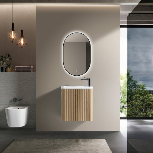 LIND TIMBER SMALL 50 BADEROMSMØBEL VENSTRE
