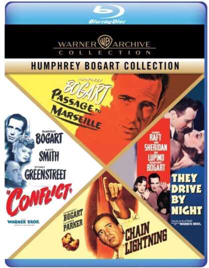 Humphrey Bogart 4 Film Collection Bluray