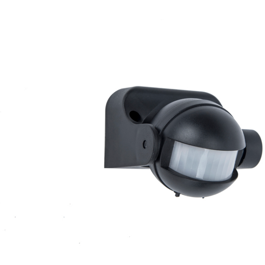 LUTEC SECURITY SPHERE VEGGLAMPE SORT