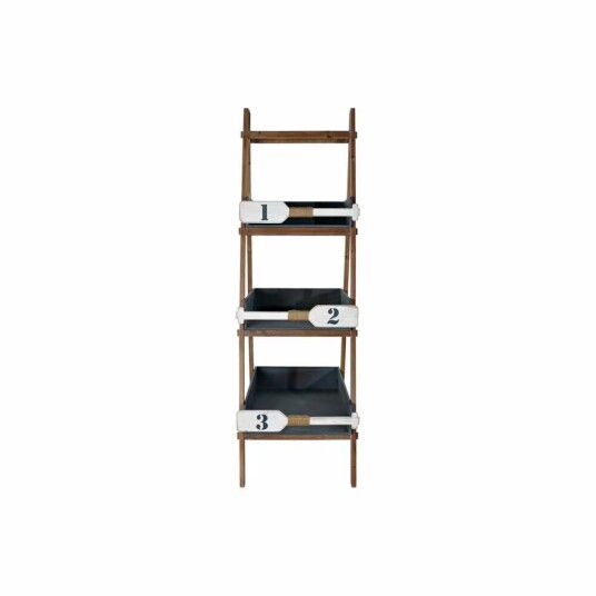 Bokhylla S3021857 Gran Blå Vit 51 x 70 x 160 cm