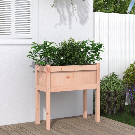 Hageplantekasse med ben 70x31x70 cm heltre douglasgran