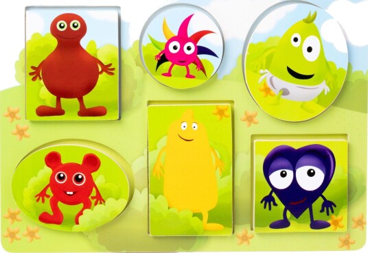 Babblarna Titt-tei-puslespill 6 figurer