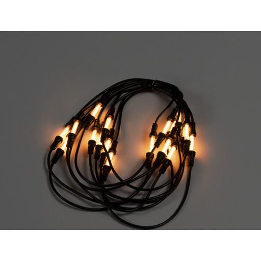 Konstsmide Flaggstanglyssett 100 LED 600 cm Svart Konstsmide Flaggstanglyssett 100 LED 600 cm Svart