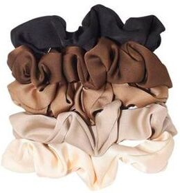 SOHO Satin Scrunchie Set   5 stk.
