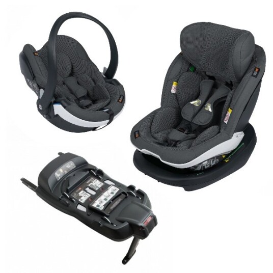 BeSafe Bilstol iZi Modular X1 3i1 Bilstolpakke Anthracite Mesh BS0116 BeSafe Bilstol iZi Modular X1 3i1 Bilstolpakke Anthracite Mesh BS0116
