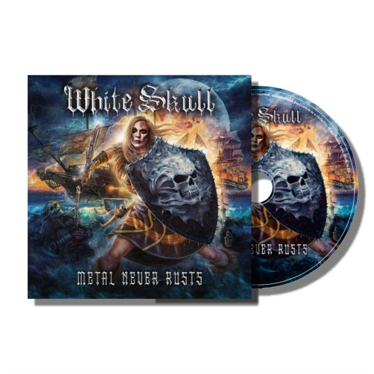 White Skull  Metal Never Rusts  CD