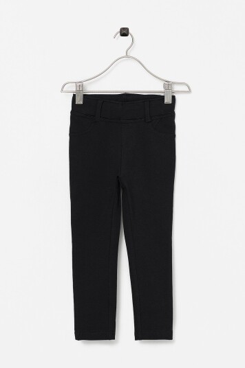 Name It Leggings nkfJavi Solid Swe Legging Svart