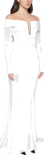 Elisabetta Franchi Dame Kjoler Hvit S,