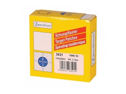 Avery 3521 Target Patch Hvit Papir Voksen 19 Mm 1000 Stykker