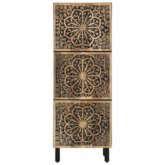Sideskap 40x33x110 cm heltre mango