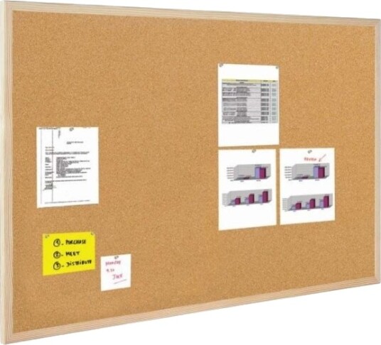 Bi-Office Korkplate 50X40cm Treramme (Gmc570012010) Bi-Office Korkplate 50X40cm Treramme (Gmc570012010)