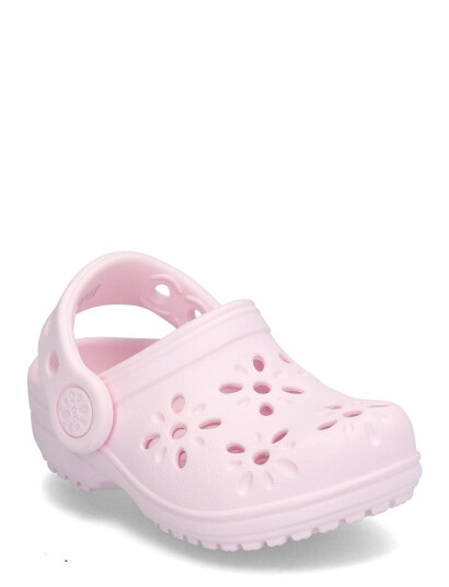Crocs Classic Floral Cut Out Clog T - Pink - 23/24