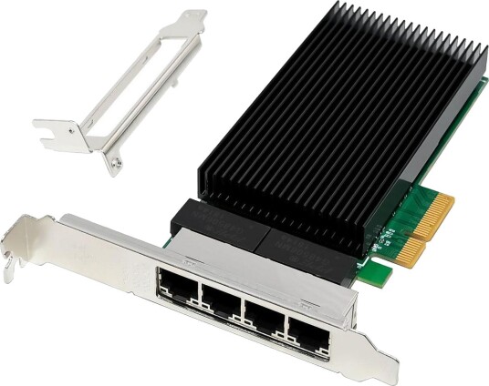 Microconnect Mc-Pciex4-I226-T4, Intern, Koblet Med Ledninger (Ikke Trådløs), Pci Express, Ethernet, 2500 Mbit/S