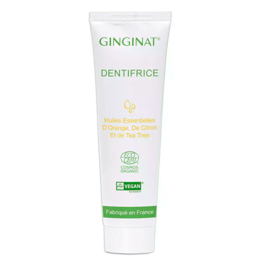 Økologisk tannkrem Ginginat sitron og aloe vera