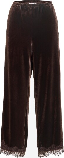 Vila - Bukser Vialindra Hw Wide Pants/Vol/Bfs - Brun