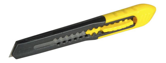 STANLEY 2-10-150 Brytebladkniv 9 mm, 3-pakning, Håndverktøy