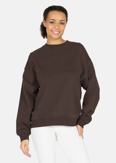 Athlecia Cabell W Crew Neck Chocolate Torte 36 Sweatshirts