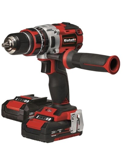 Einhell TE-CD 18 Li-i BL (2x2,0Ah) Batteridrevet slagbormaskin Einhell TE-CD 18 Li-i BL (2x2,0Ah) Batteridrevet slagbormaskin