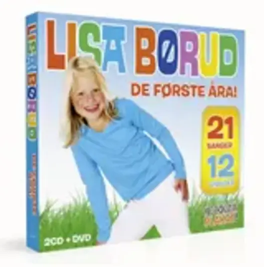 Lisa Børud De Første Åra 21 sanger 12 Videoer 2CD+DVD Lisa Børud De Første Åra 21 sanger 12 Videoer 2CD+DVD