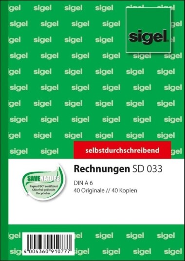 Sigel Sd033 Grønn A6 80 Ark
