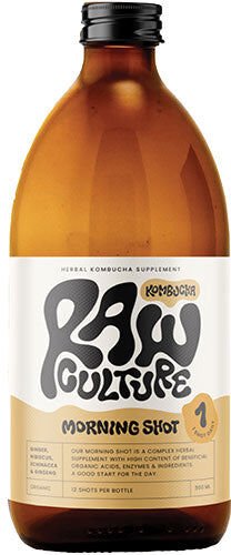 Raw Culture Kombucha Morning Shot Øko Raw Culture Kombucha Morning Shot Øko