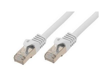 Shiverpeaks Basic-S Patchkabel Kat. 7 S/Ftp Hvit 10,00 M Rj45 Plugg - Rj45 Plugg Oppdra Tia/Eia 568B - 1 Stk (Bs75520-W)