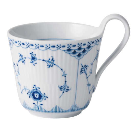 Royal Copenhagen Musselmalt Halvblonde krus 33 cl